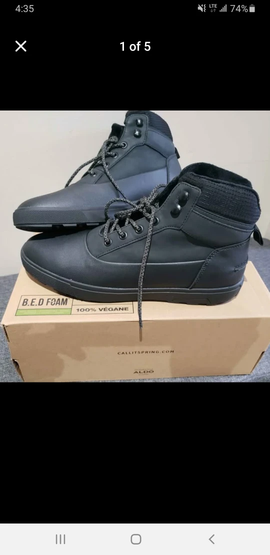 Call It Spring Black Vegan Boots - photo 5