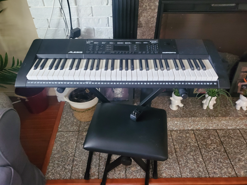 Alesis Harmony 61 Keyboard with Stand & Stool