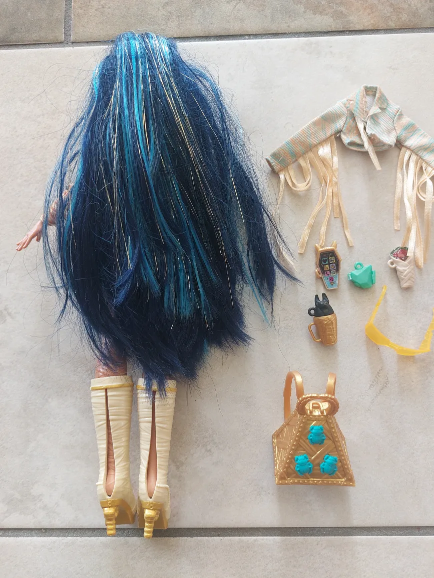 Monster high Cleo de Nile doll with accessories image indicator(3)