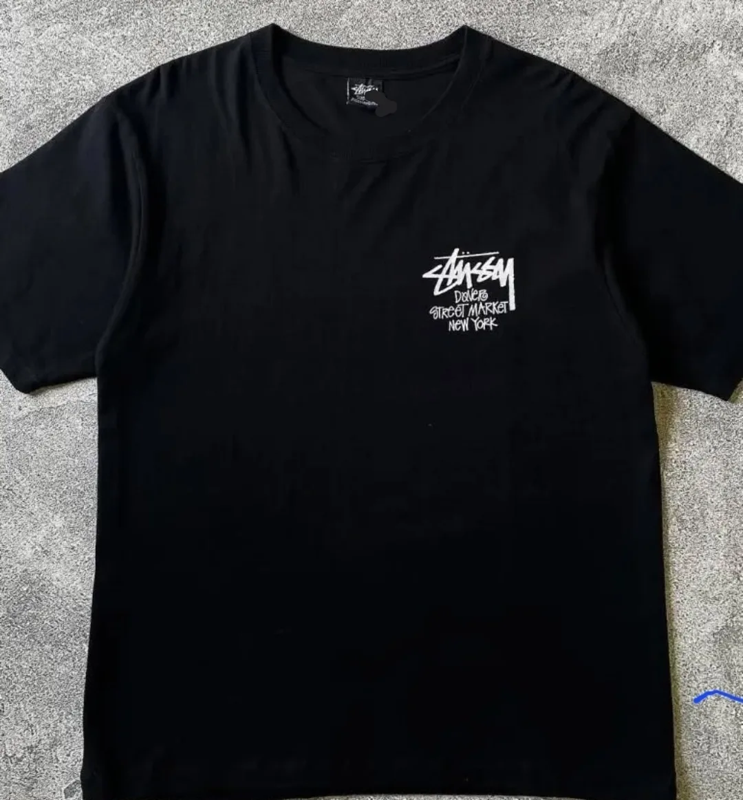 Stussy Dover Street Market Black T-Shirt - Size M