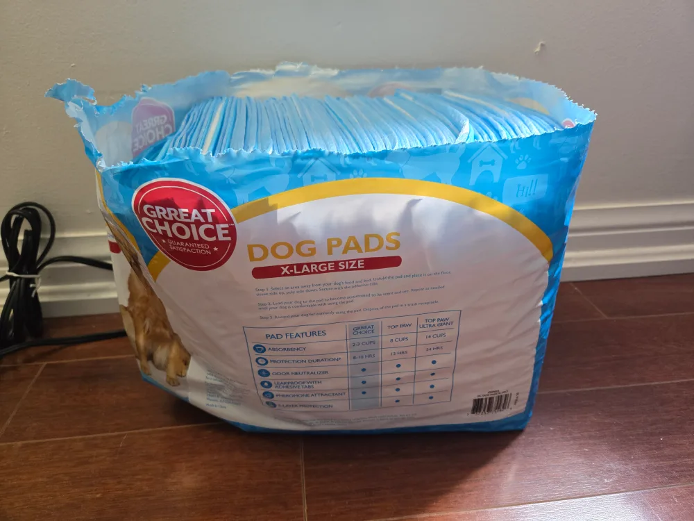 Great Choice X-Large Dog Pads #freecycle thumbnail