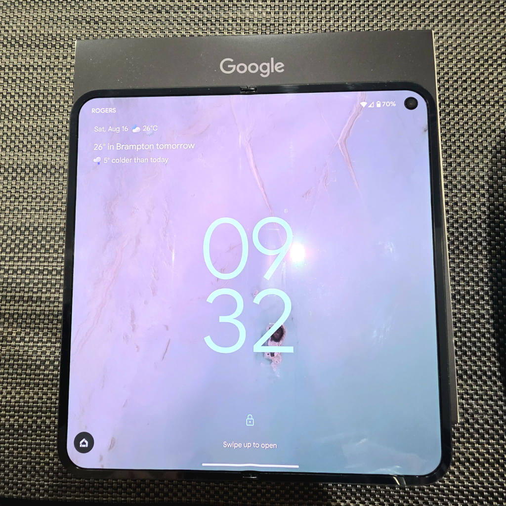 Google Pixel 9pro  Fold - Black - With Box - photo 2