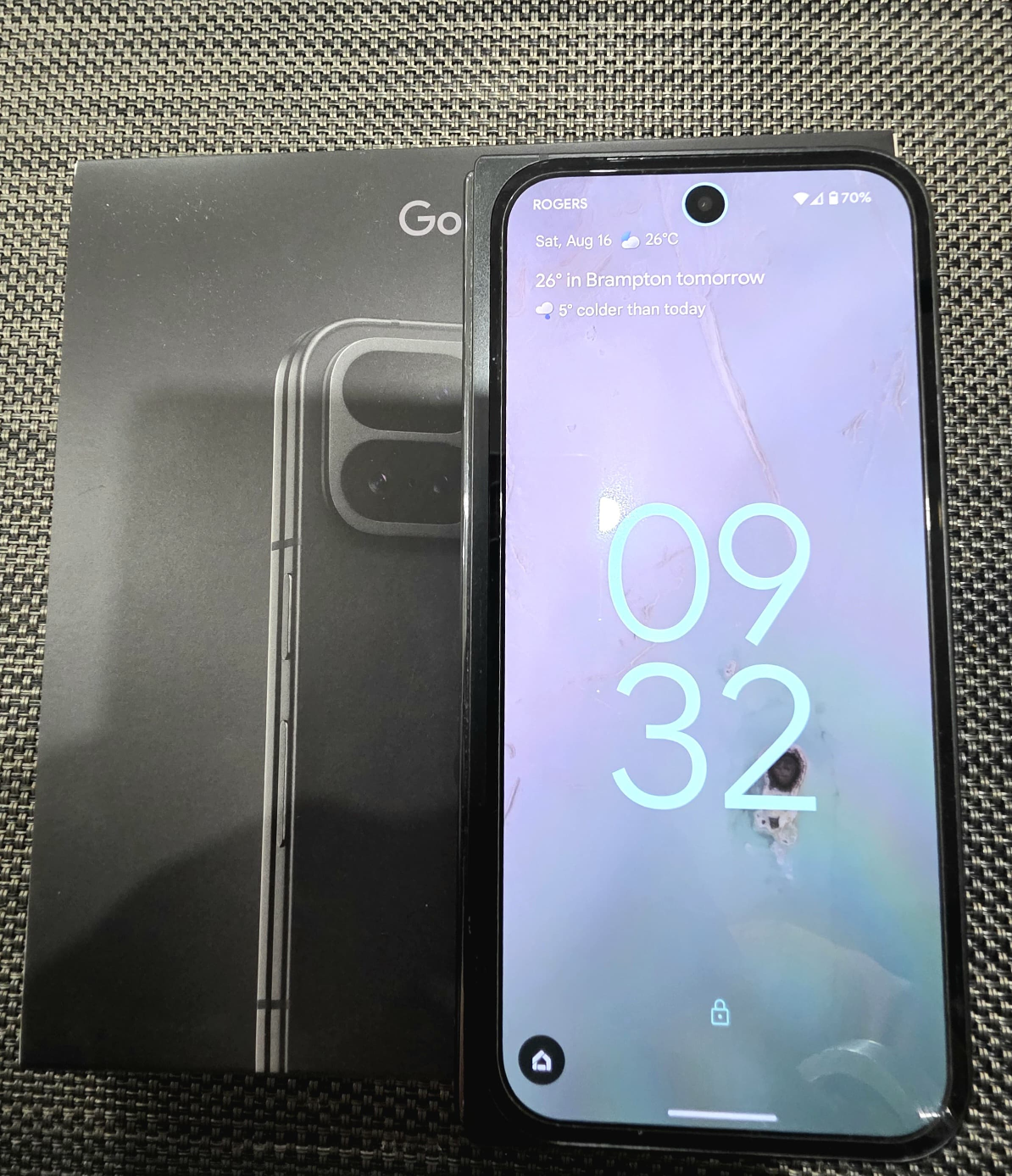 Google Pixel 9pro  Fold - Black - With Box - photo 3