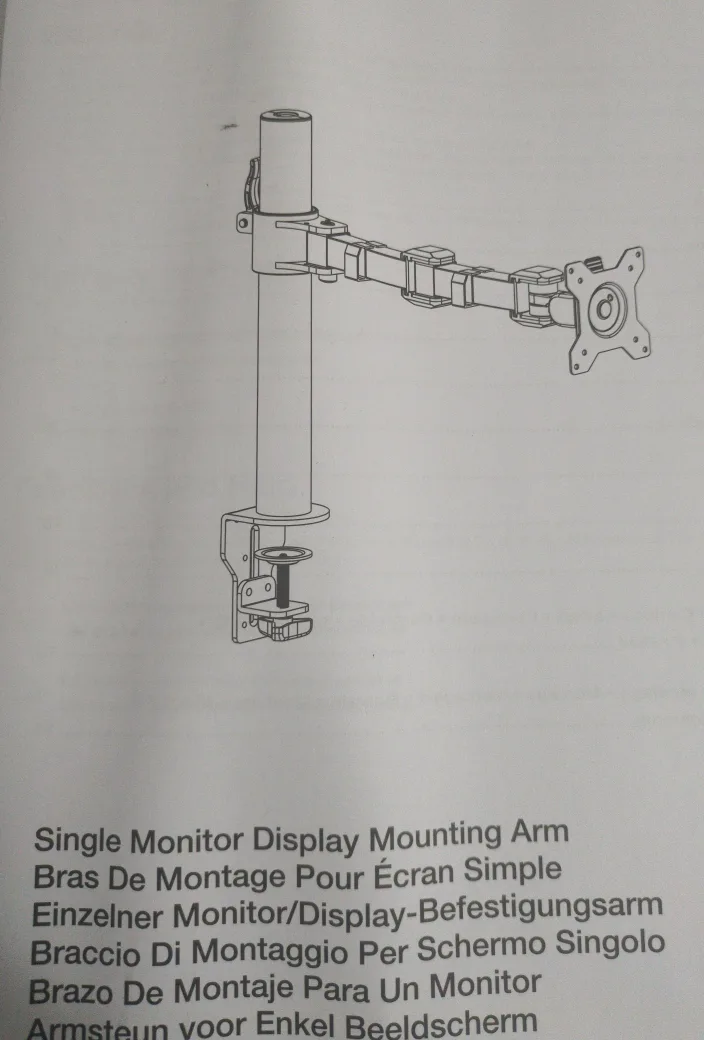 Single Monitor Display Mounting Arm thumbnail