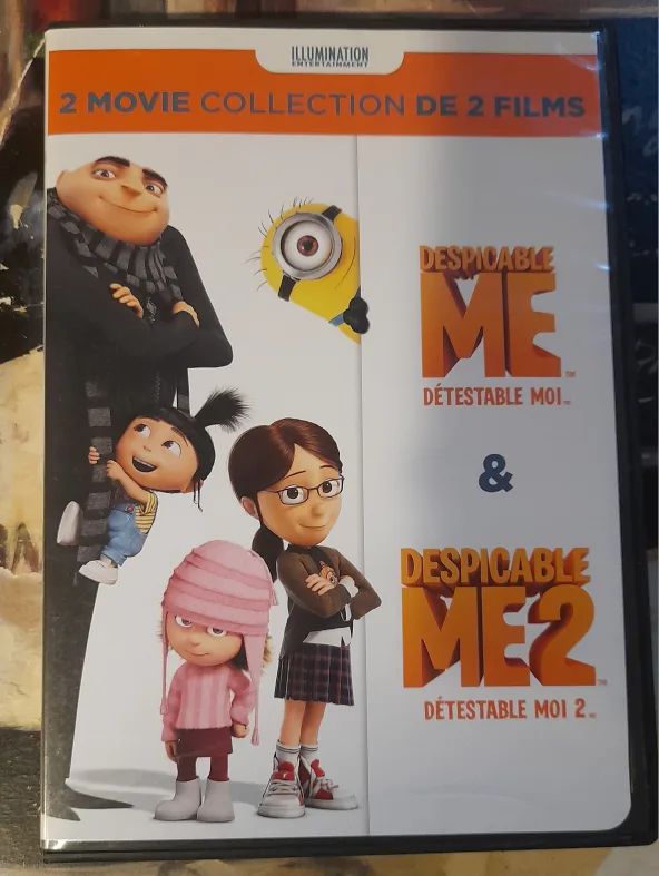 Despicable Me 1 & 2 Movie Collection DVD thumbnail
