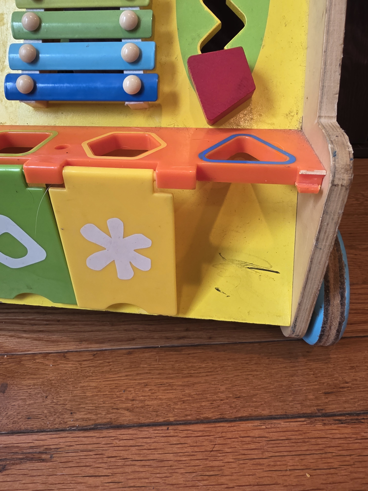 Wooden Baby Walker Activity Center - photo 2