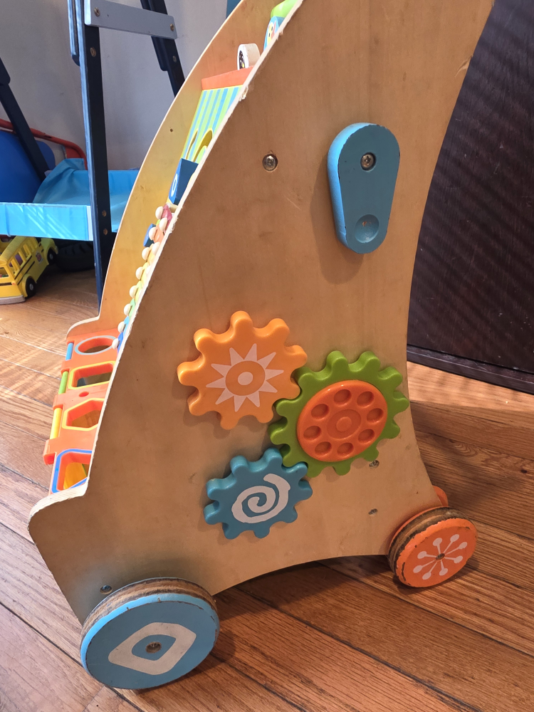 Wooden Baby Walker Activity Center - photo 4