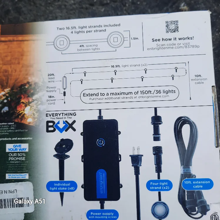 enbrighten Outdoor Wi-Fi Eternity Landscape Lights image indicator(2)