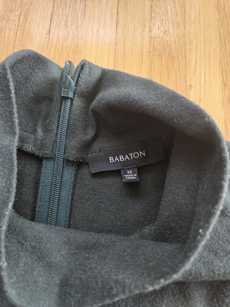 Aritizia Babaton Forest Green XS Mock Neck Top - photo 2