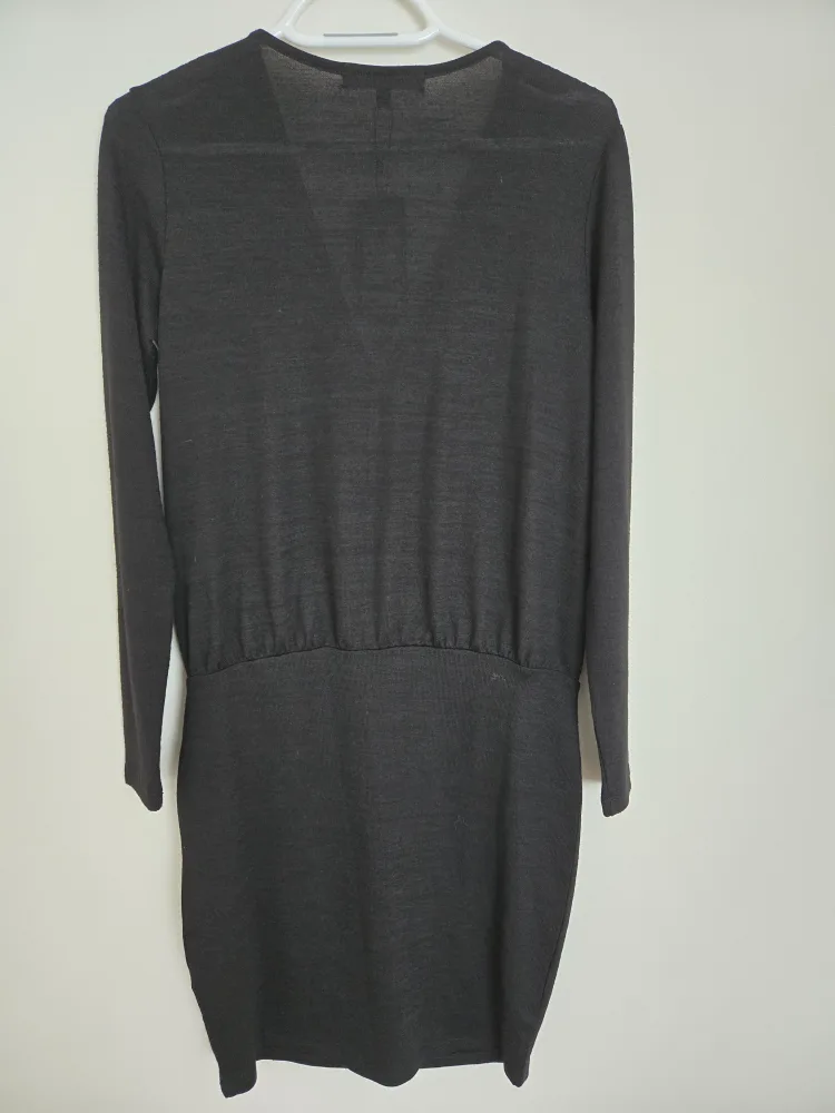 Dynamite Deep V Fooler Dress - XS Black image indicator(3)