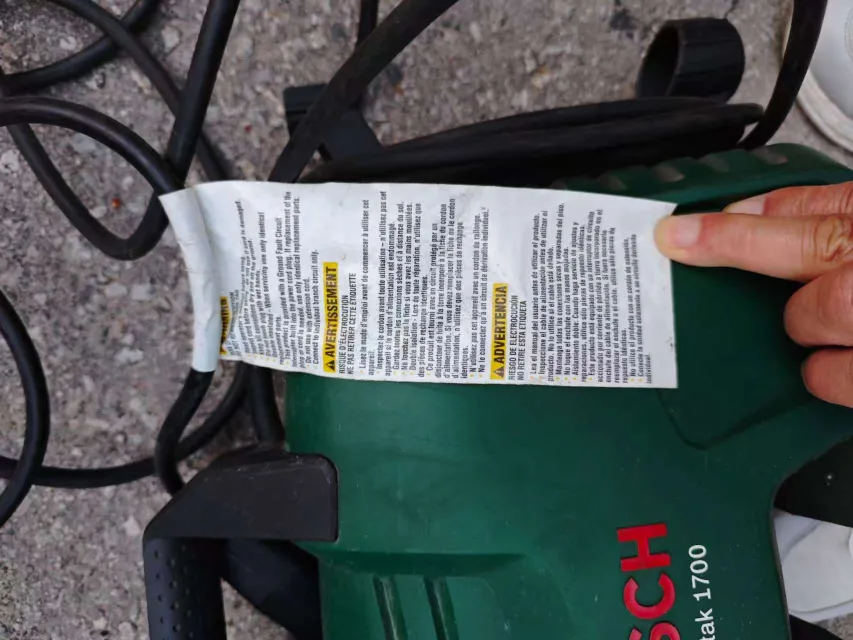 Bosch EasyAquatak 1700 Pressure Washer image indicator(2)