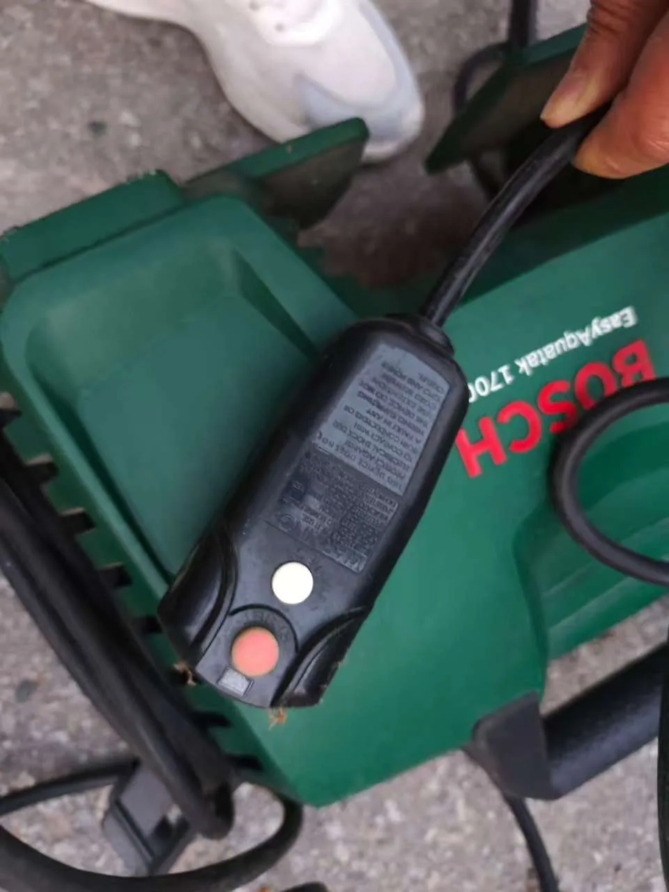 Bosch EasyAquatak 1700 Pressure Washer image indicator(4)