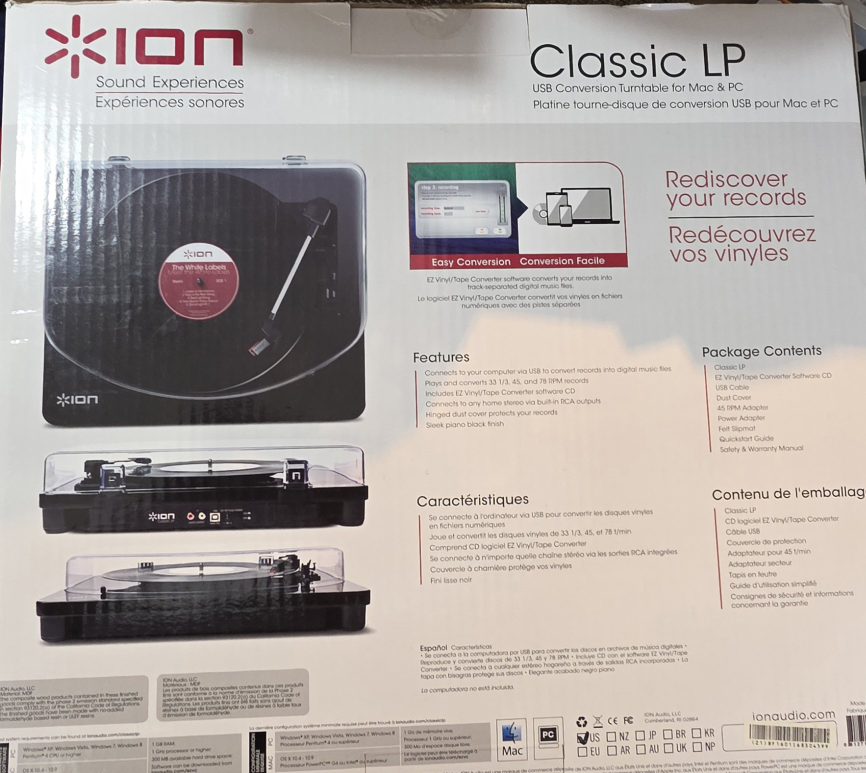 ION Classic LP USB Turntable - photo 2