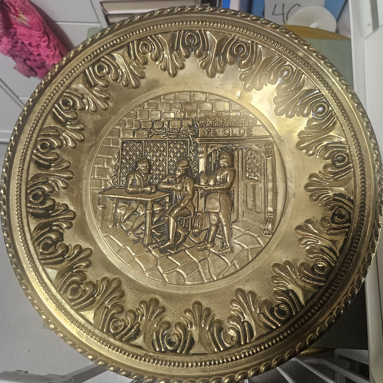 VTG Brass England  Colonia Tavern  Scene. - photo 2