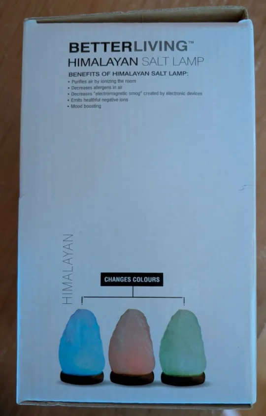 Better Living Himalayan Salt Lamp - Colour Changing image indicator(2)