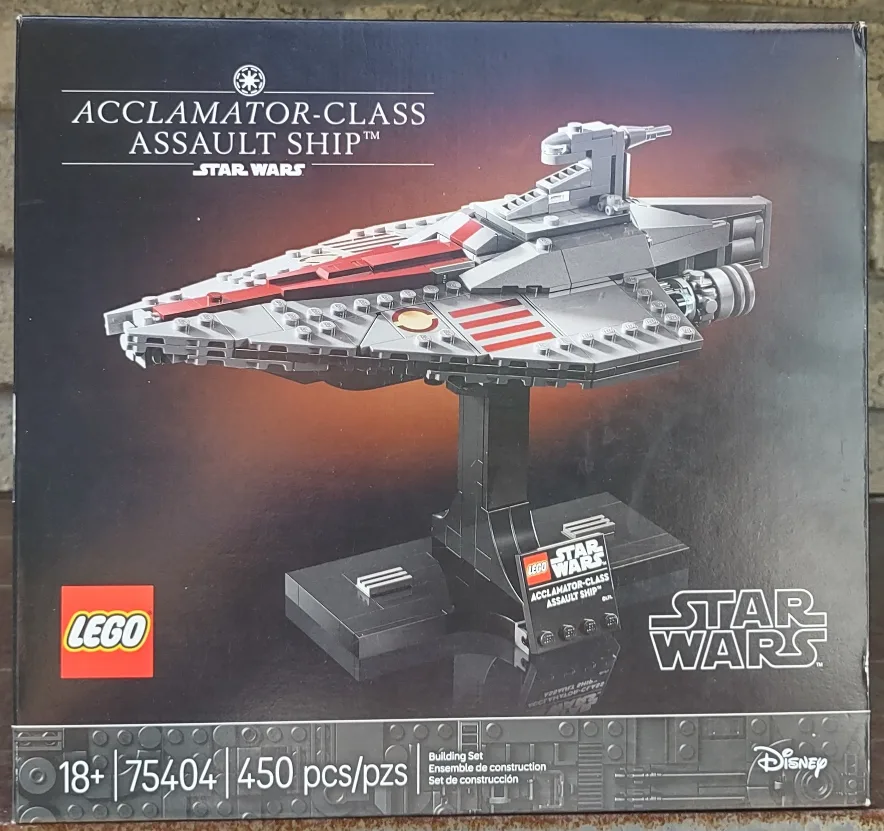 Lego Star Wars Acclamator-Class Assault Ship 75404 thumbnail