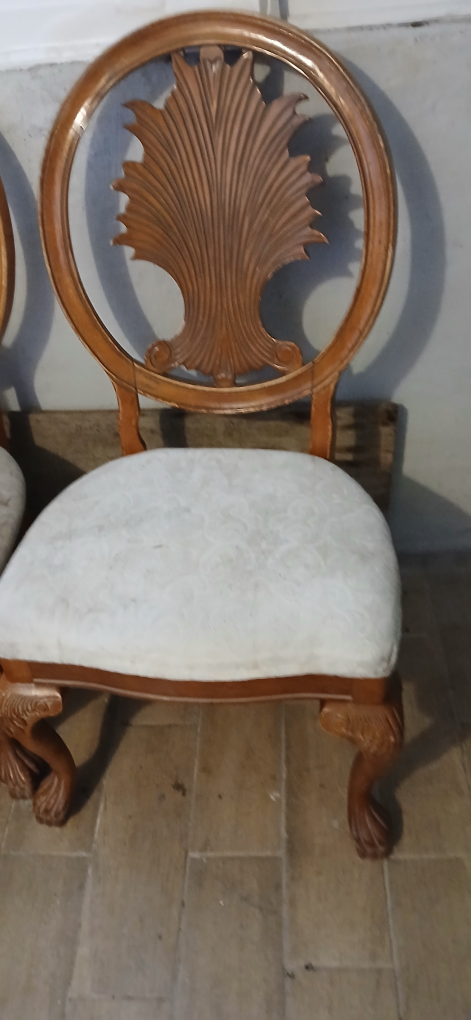 Vintage Wooden Accent Chair - photo 2