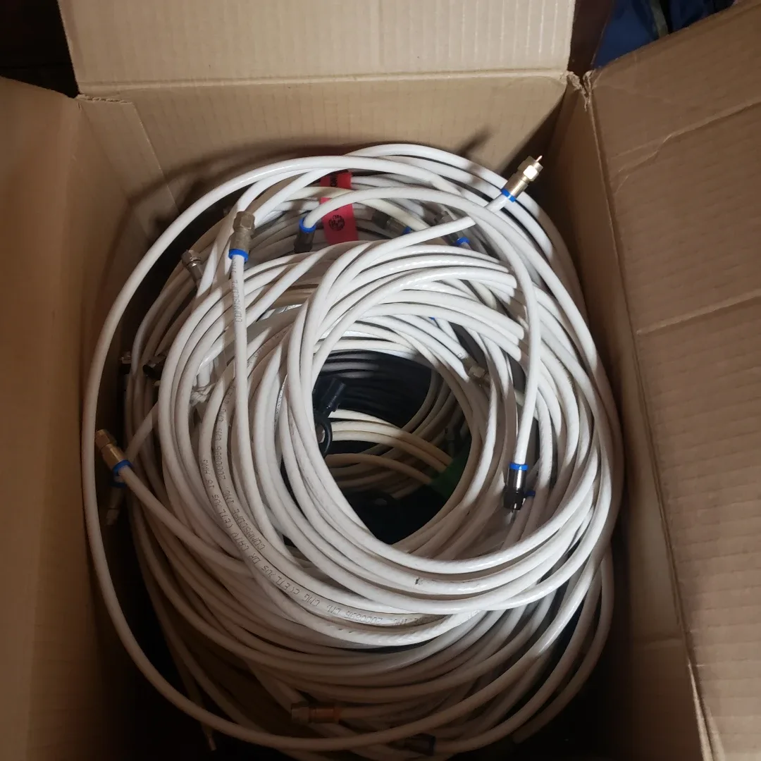 Coaxial Cables - White & Black image indicator(5)