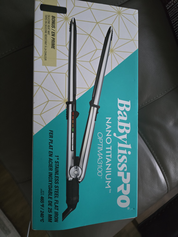 BaBylissPRO Nano Titanium Optima3100 Flat Iron - NEW!