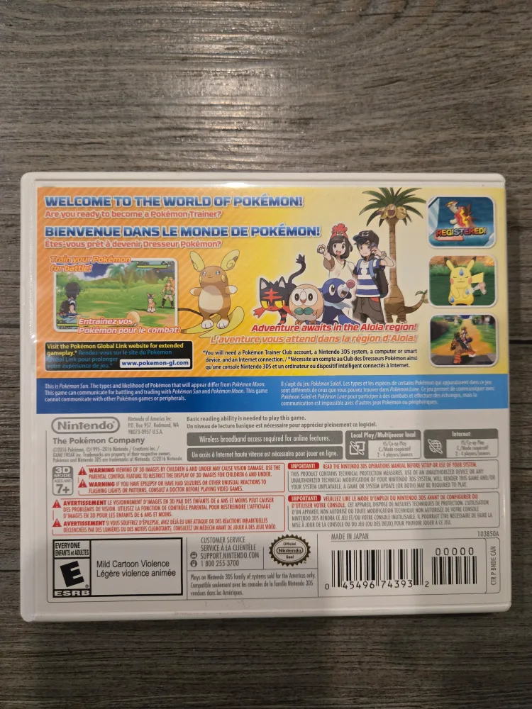 Pokémon Sun for Nintendo 3DS image indicator(2)