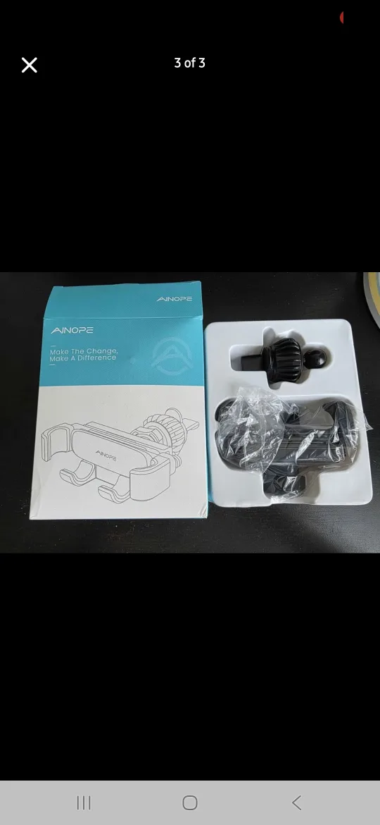 AINOPE Car Phone Mount - New in Box image indicator(3)