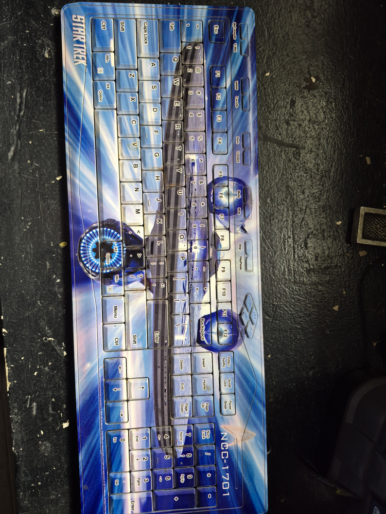 Dare-u Star Trek KB-080 Keyboard - photo 3