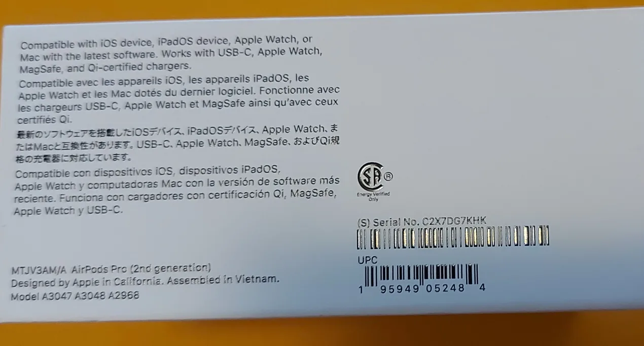 New Apple AirPods Pro (2nd generation) image indicator(5)