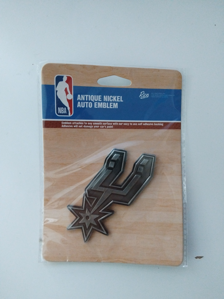 NBA San Antonio Spurs Auto Emblem