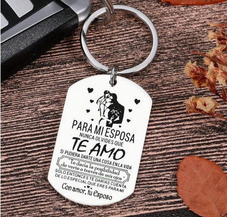 Para Mi Esposa Keychain