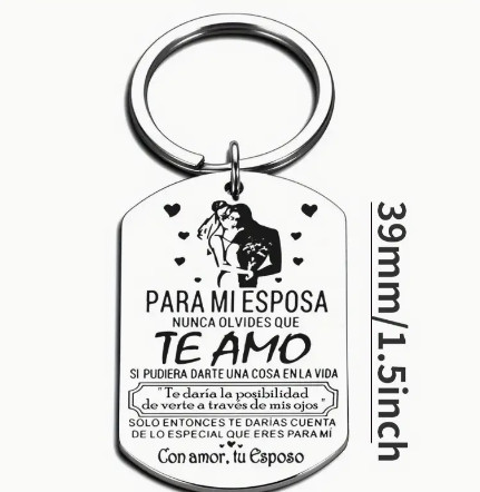 Para Mi Esposa Keychain - photo 2