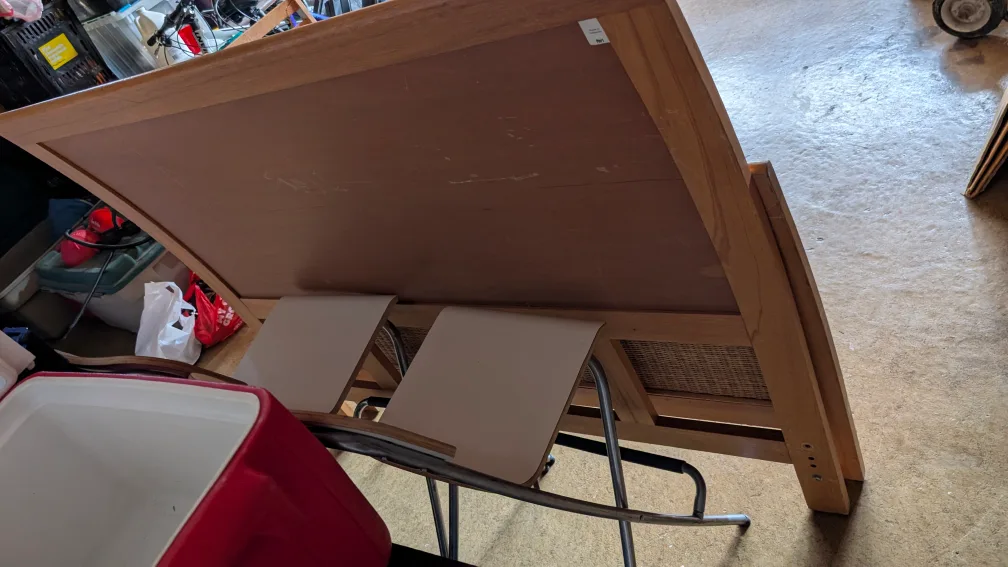 PIER 1 IMPORTS Headboard & Footboards set Double/Full size bed image indicator(5)