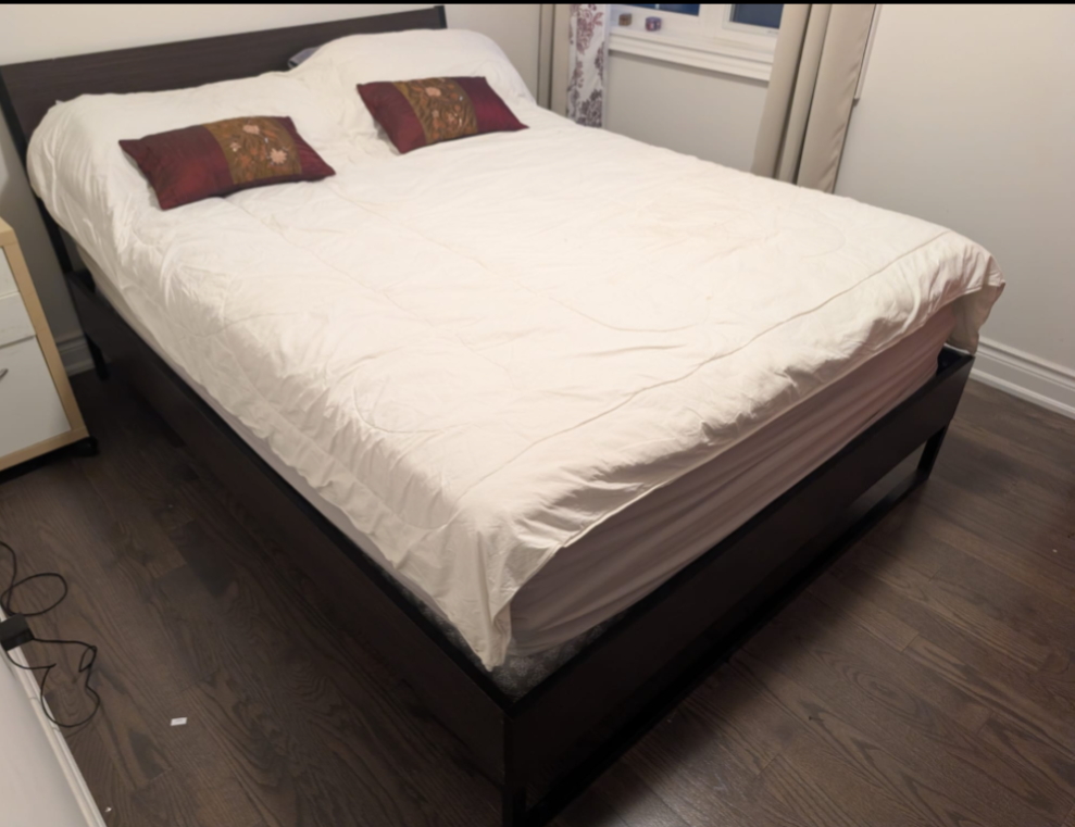Queen size bed frame