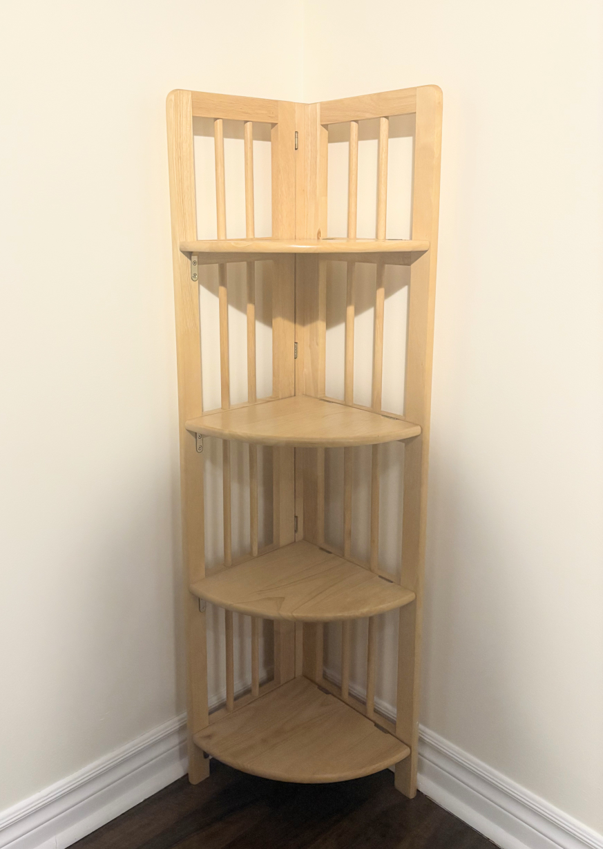 Wooden Corner Shelf - Great Condition!