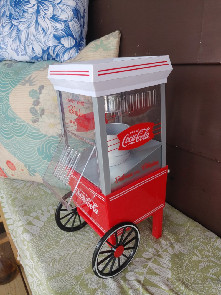 Nostalgia Coca-Cola Hot Air Popcorn Maker - photo 2
