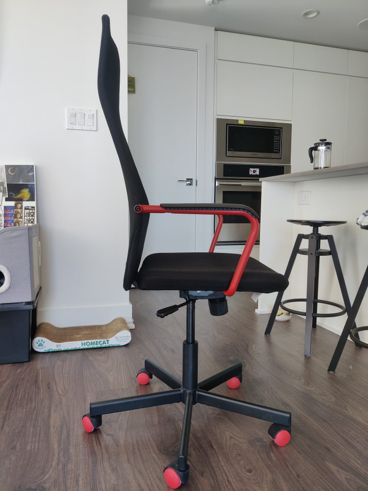 Black Mesh Office Chair - photo 2