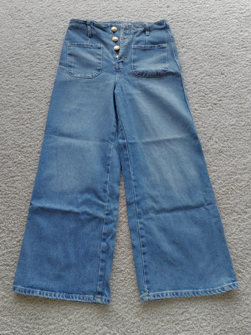 Zara Wide Leg Jeans - Size 6