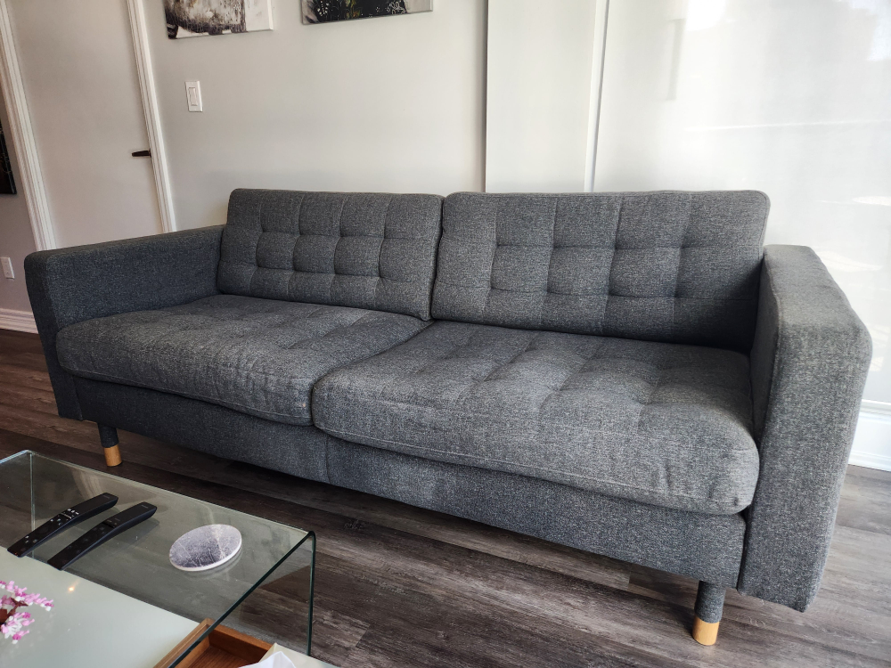IKEA Morabo Sofa & Armchair Set - Gunnared Dark Gray - photo 2