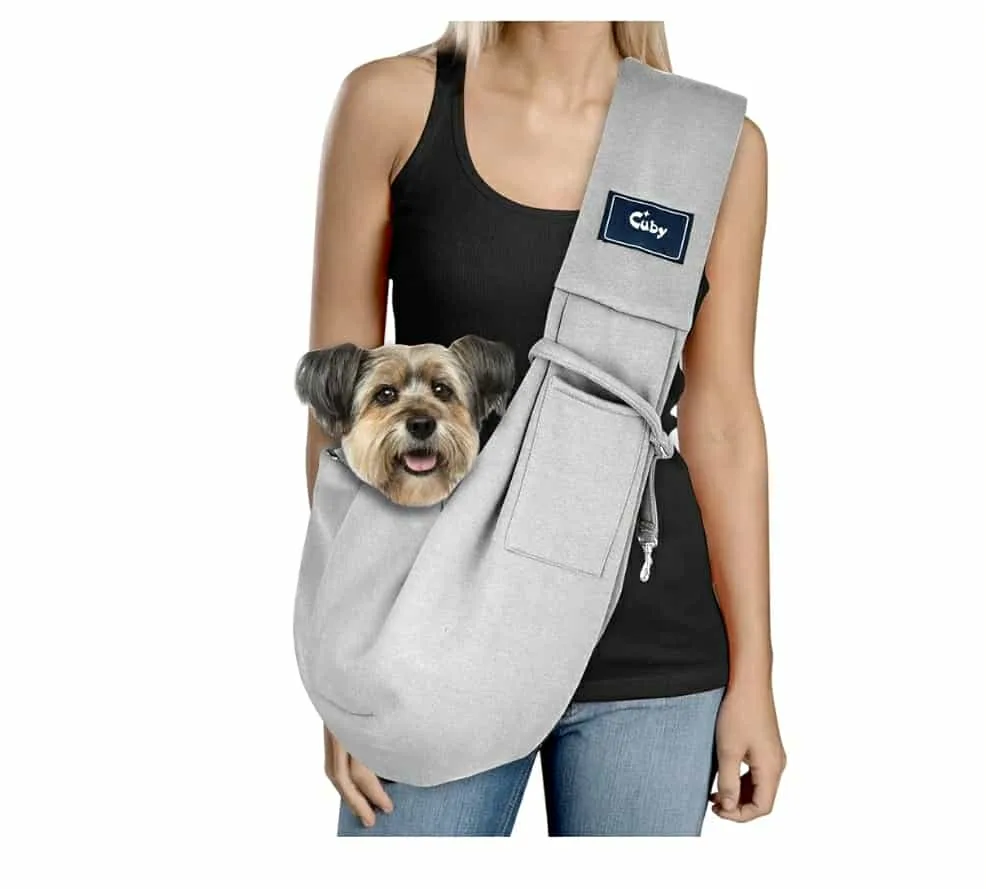 CUBY Pet Carrier Sling - Gray thumbnail