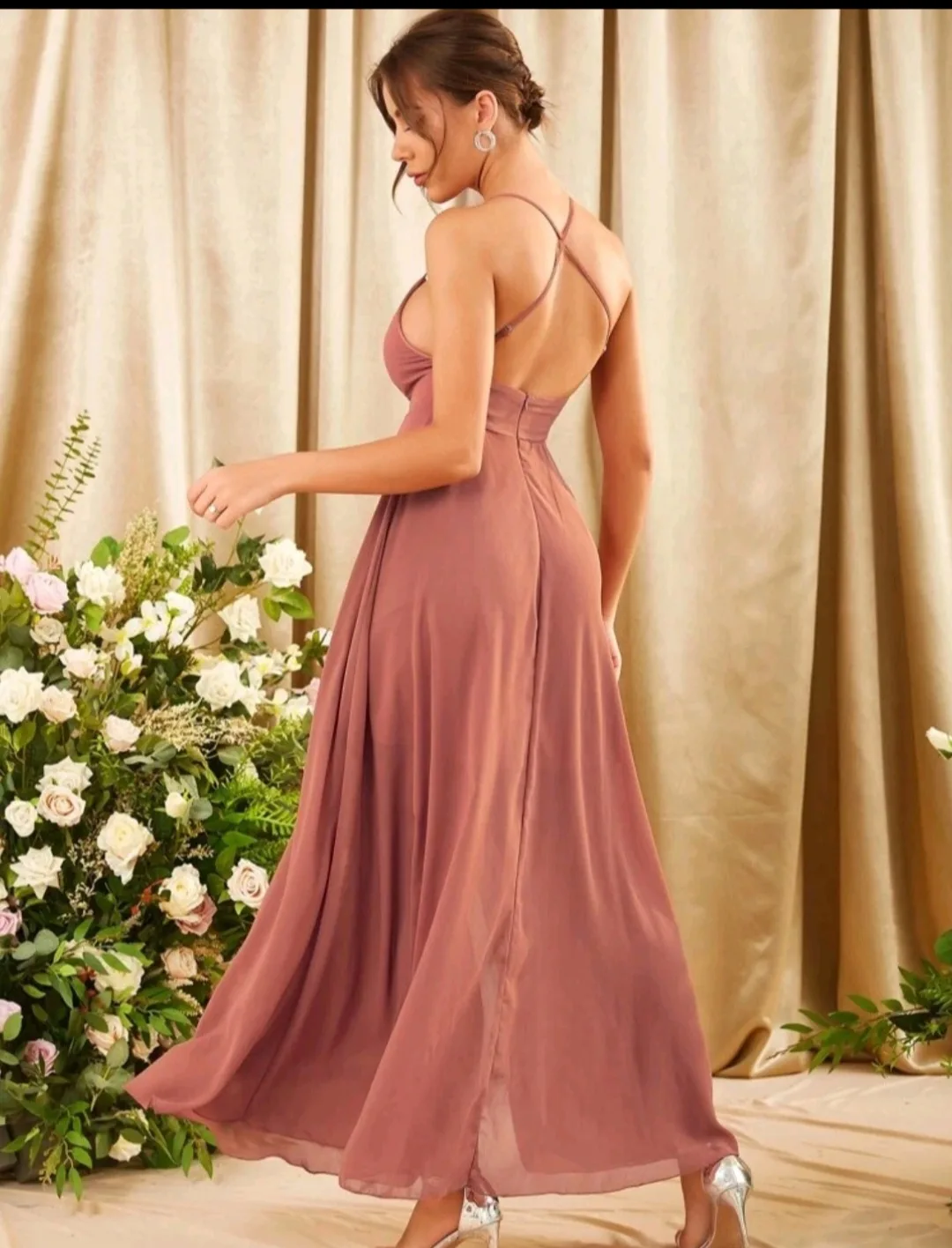 Pink Maxi Dress image indicator(2)