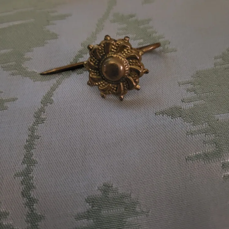 Vintage Gold-Tone Hair Pin thumbnail