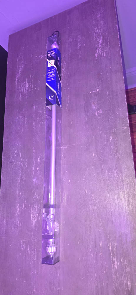 🧡 Adjustable Curtain Rod 28-48"