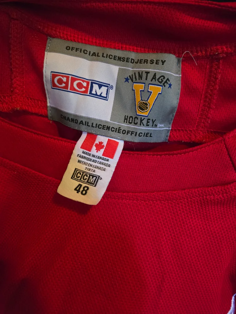 Vintage Red Wings Howe Jersey thumbnail