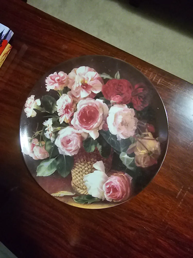 Formalities by Baum Bros. Plate - Floral Design thumbnail