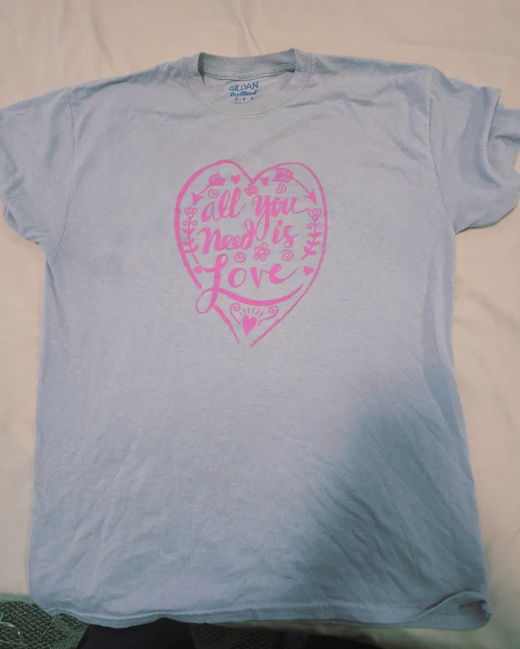 Gildan T-shirt - All You Need is Love - M thumbnail