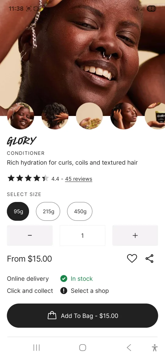 Glory Conditioner - Rich Hydration thumbnail