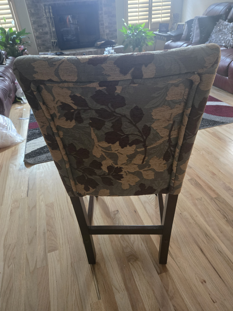 HomePop 24" Upholstered Counter Height Barstool - photo 3