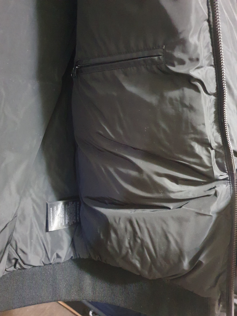Mackage Black Down Parka - Size 38 - photo 3