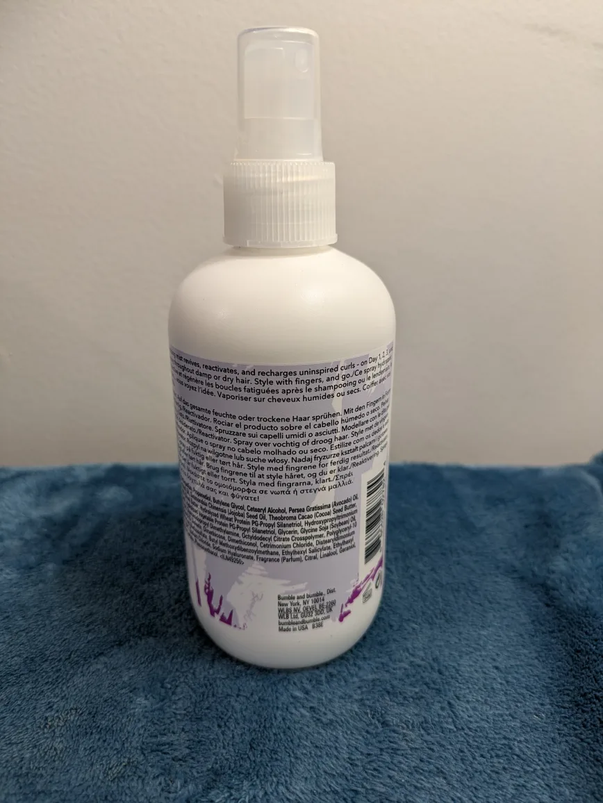 Bumble and Bumble Curl Reactivator, 8.5 fl oz image indicator(2)