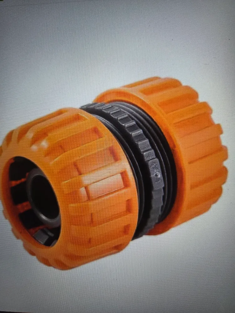 Orange Garden Hose Connector 3/4" thumbnail
