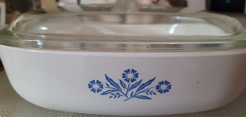 Corning Ware P9 Blue Cornflower 9-inch Casserole Dish